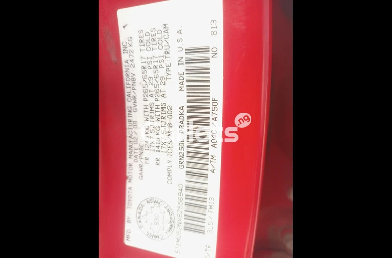 Toyota Tacoma 2008 red pickup - 5/7