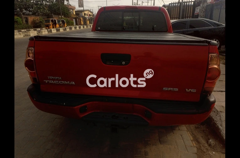 Toyota Tacoma 2008 red pickup - 6/7