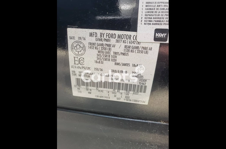 Tokunbo 2017 Ford Explorer AWD - 3/7