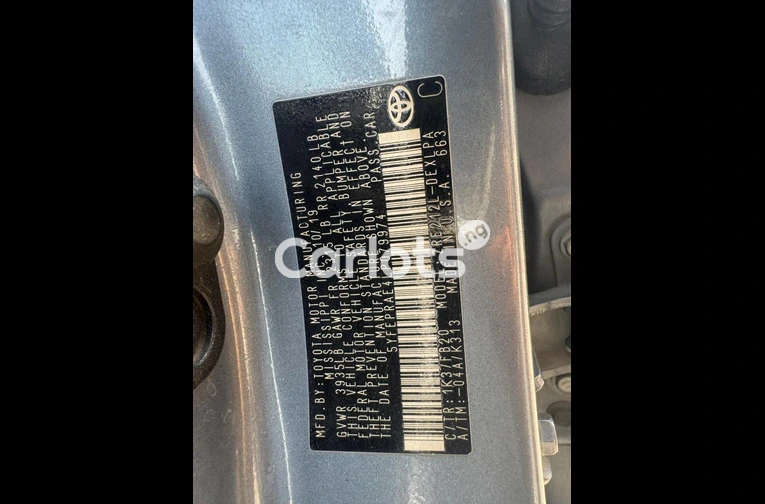 2021 TOYOTA COROLLA - 5/6