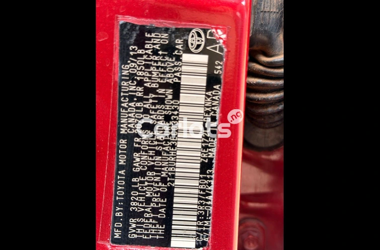 2014 TOYOTA COROLLA  L E - 5/7