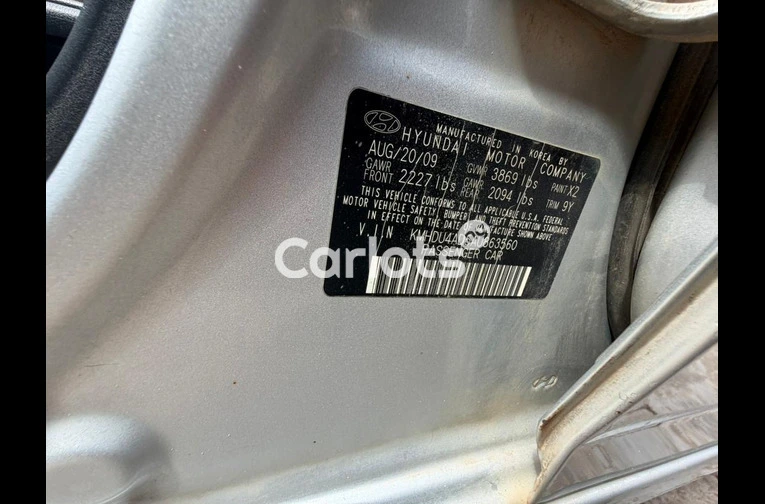 TOKS STANDARD 2009 HYUNDAI ELANTRA - 4/7