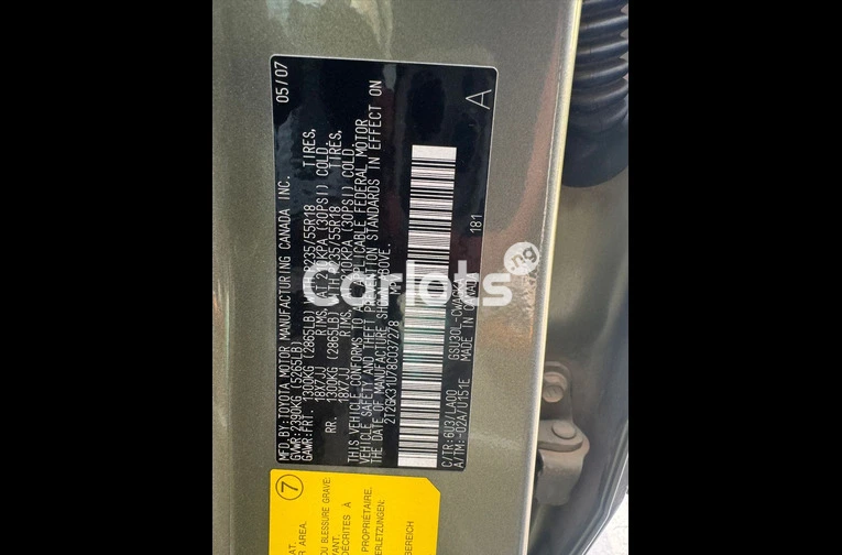 2007 LEXUS RX 350 - 4/7