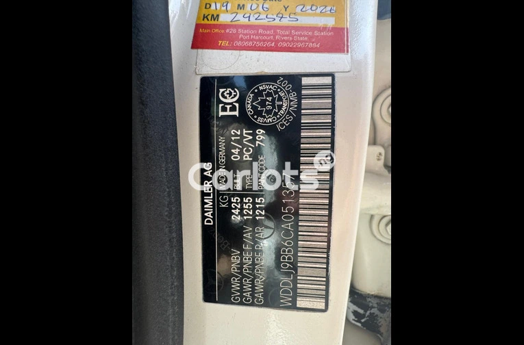 2012 Mercedes Benz CLS 550 - 6/7