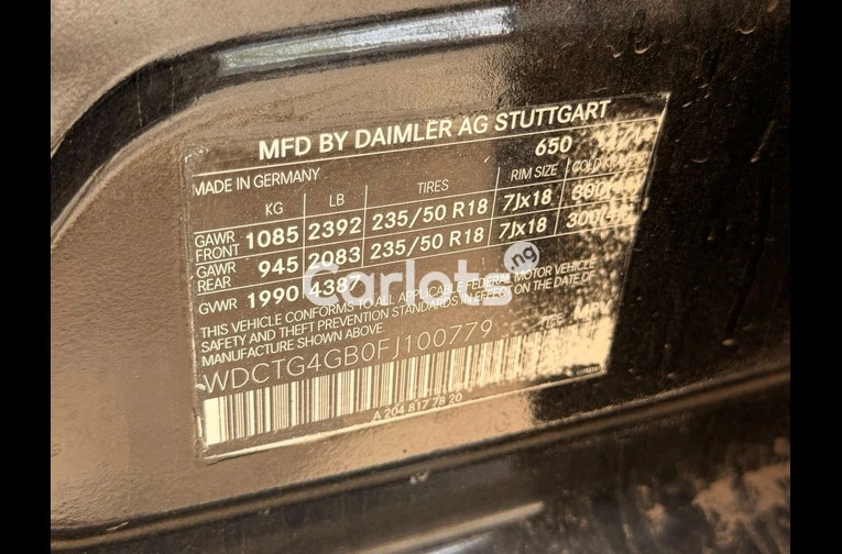 2015 MERCEDES GLA250 - 3/7