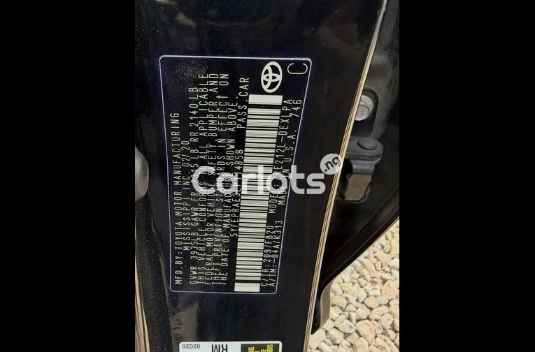 2020 TOYOTA COROLLA LE - 3/7