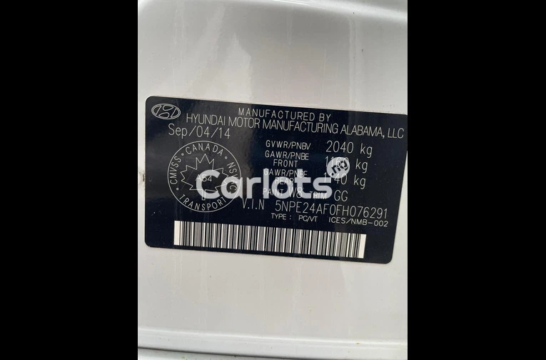 Super clean Hyundai Sonata 2015 - 3/7