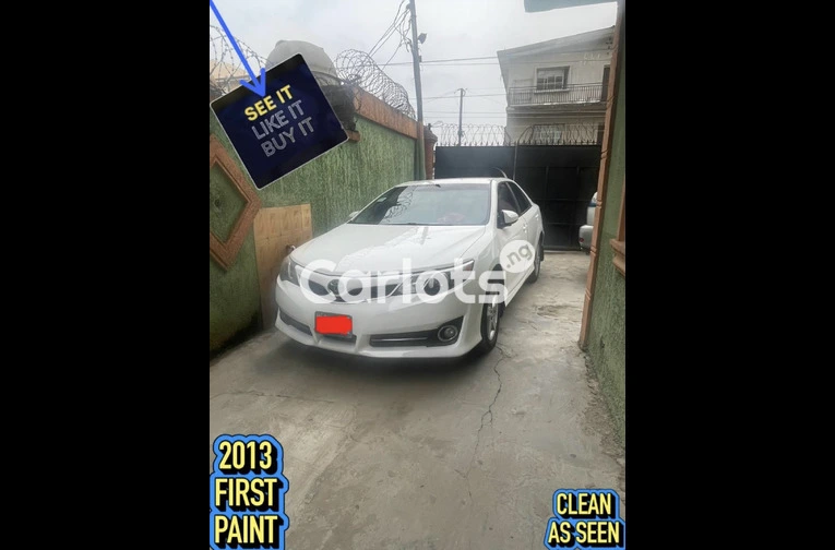 PURE FIRST BODY 2013 TOYOTA CAMRY SPORT