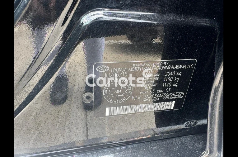 FOREIGN USED 2016 HYUNDAI SONATA SPORT TECH - 4/7