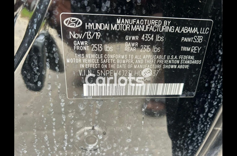 2020 Hyundai Sonata Limited - 2/7