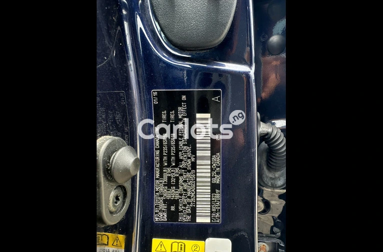 Foreign Used Lexus RX350 2016 - 6/7