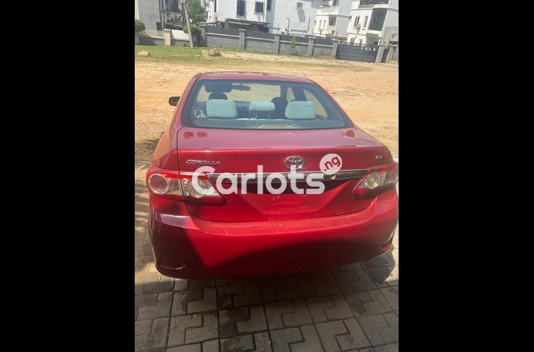 Unregistered 2012 Toyota Corolla