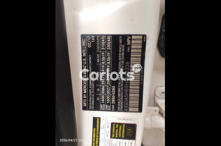 2017 Mercedes Benz GLE 350 4MATIC Foreign used - 7/7