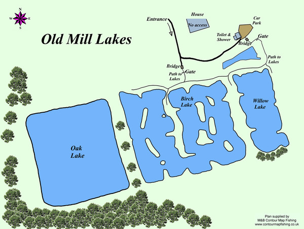 fishing near me old mill lakes