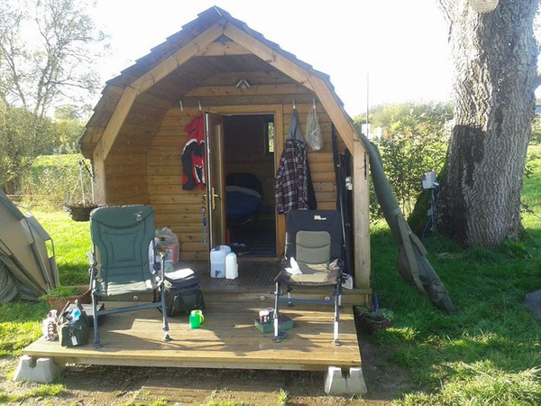 Fishing near me Spring Rock Fishery cabin