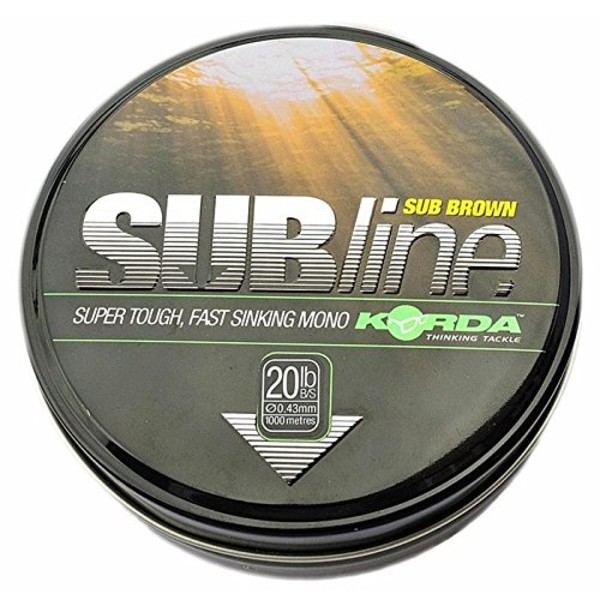 Korda Subline Best Carp Fishing Line for weed