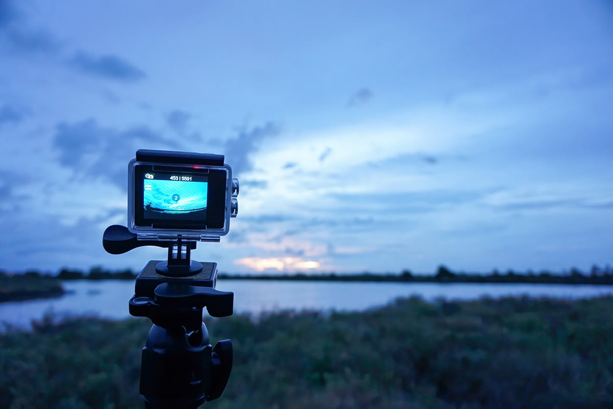 video camera riprese scarsa luce