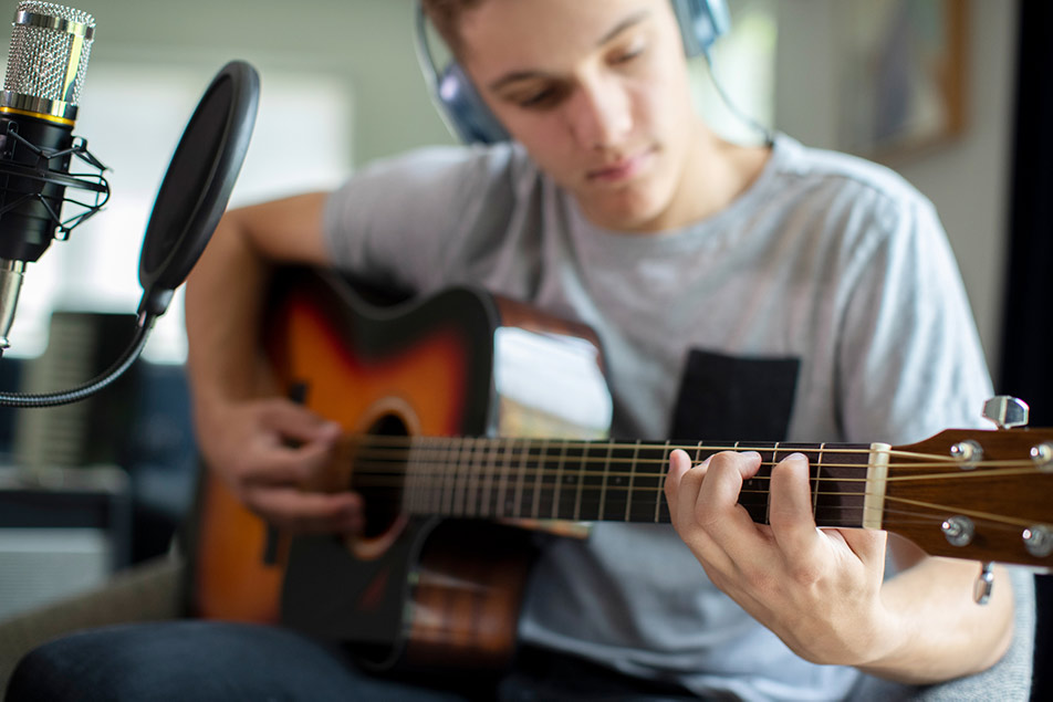 registrare chitarra acustica