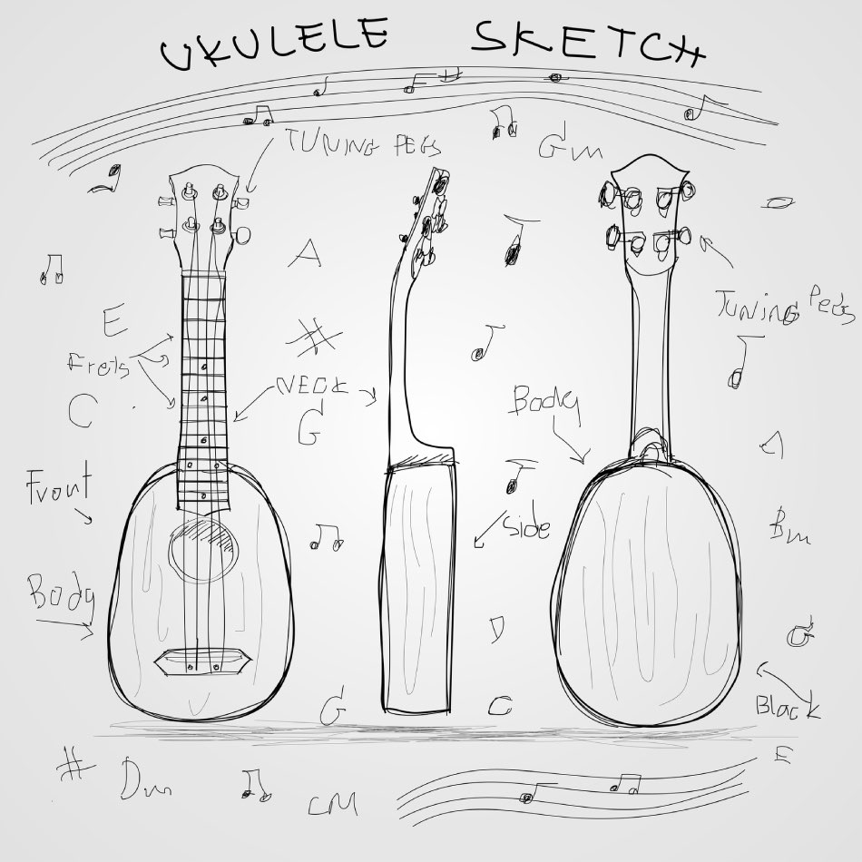 Com’è Fatto un Ukulele
