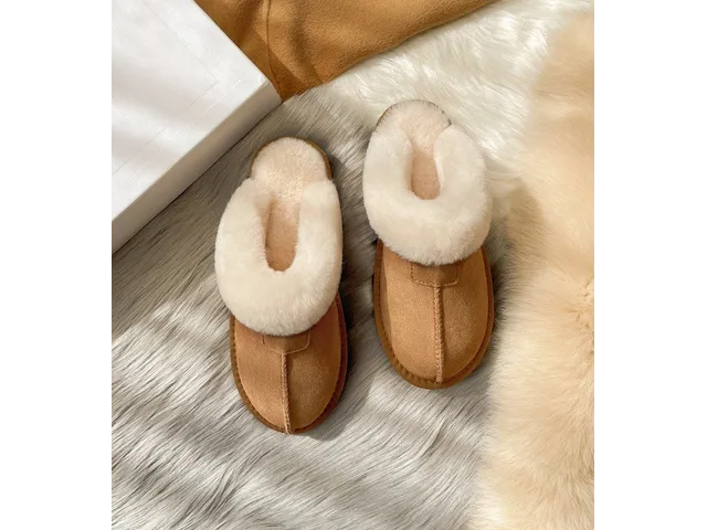 Каштановый тапочки