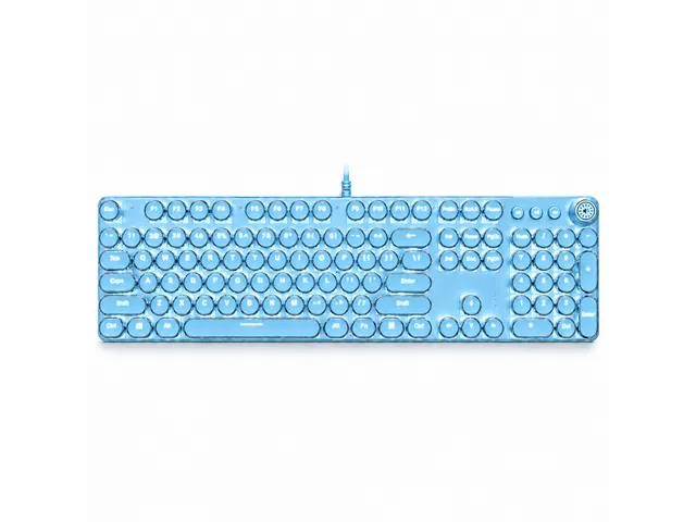820, синяя, Blue Switch, белая подсветка, проводная