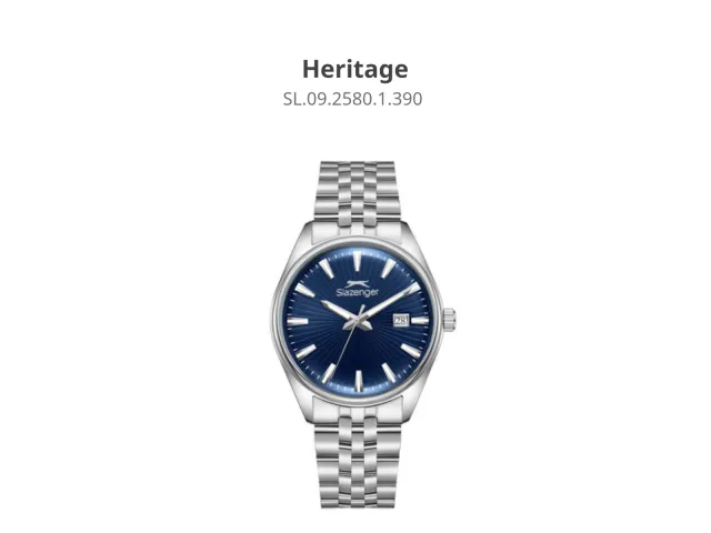 Silver / Dark Blue