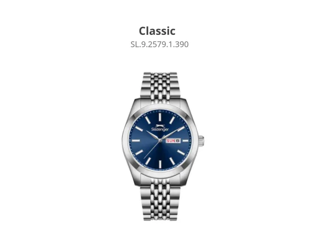 Blue / Silver