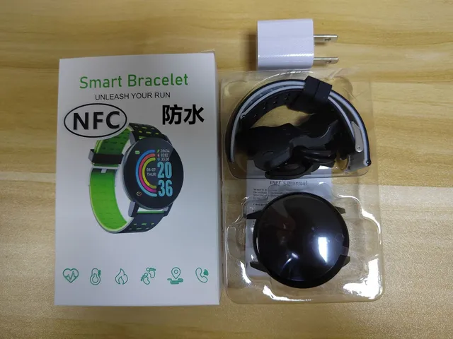 Черный, NFC, swim, адаптер EN