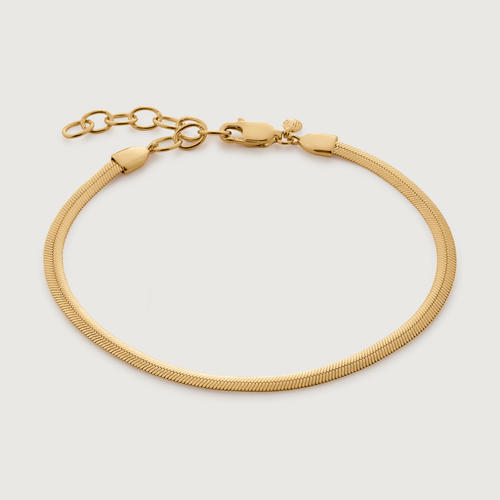 Gold Vermeil Snake Chain Bracelet