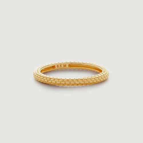 Gold Vermeil Heirloom Stacking Ring