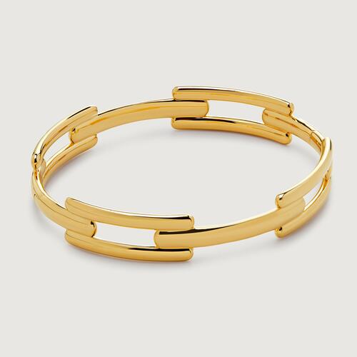 Gold Vermeil Signature Link Bangle