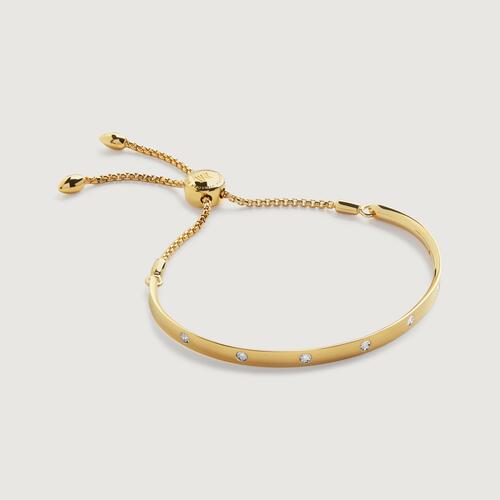 Gold Vermeil Fiji Diamond Friendship Bracelet - Lab Grown Diamond