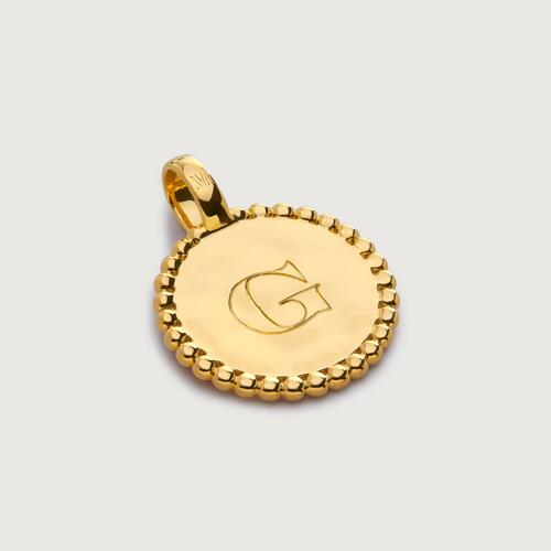 Gold Vermeil Deia Beaded Pendant
