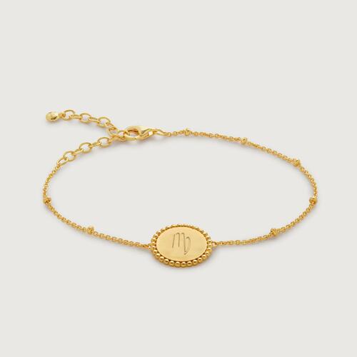 Gold Vermeil Deia Beaded Chain Bracelet