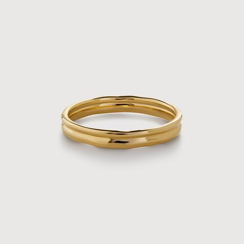 Gold Vermeil MV Siren™ Muse Stacked Ring