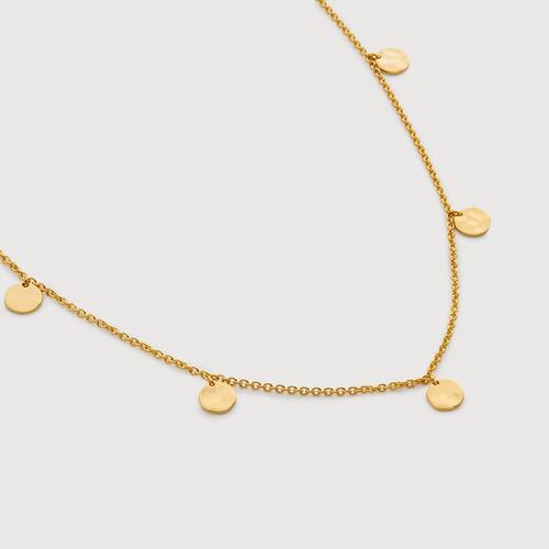 Gold Vermeil MV Siren™ Muse Station Chain Necklace - 16-18