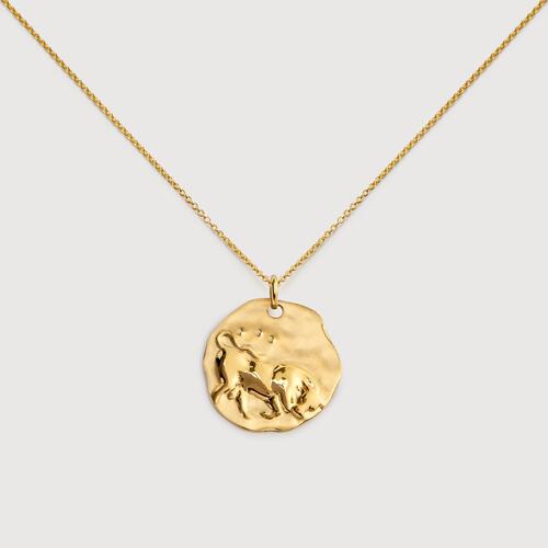 Gold Vermeil Taurus Zodiac Chain Necklace