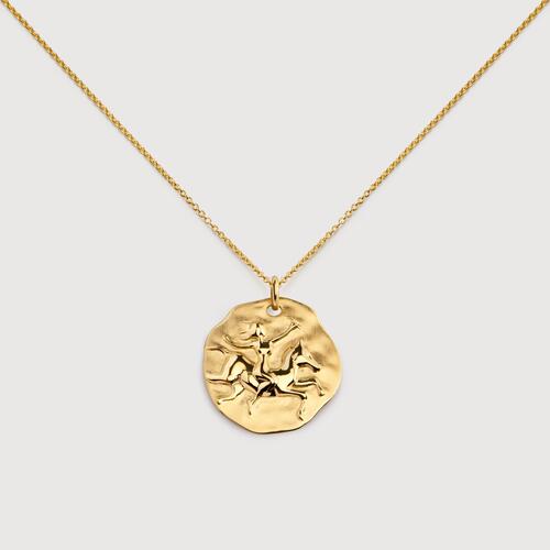 Gold Vermeil Sagittarius Zodiac Chain Necklace