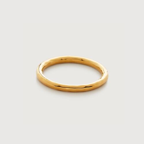 Gold Vermeil MV Siren™ Hammered Ring