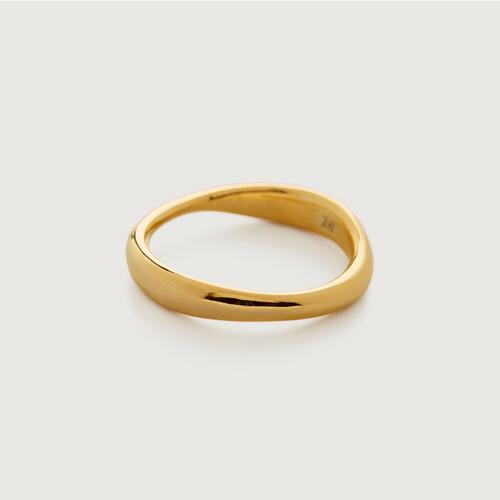 Gold Vermeil Nura Reef Stacking Ring