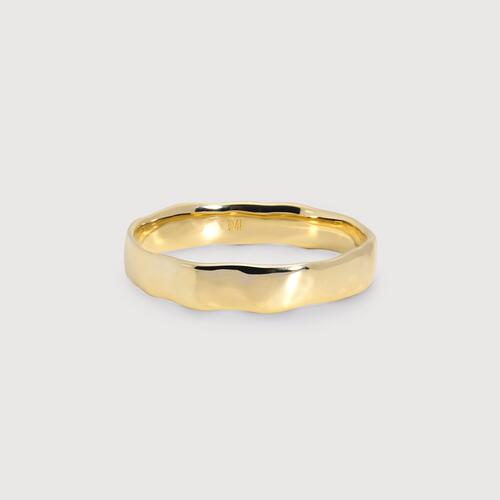 Gold Hammered Band