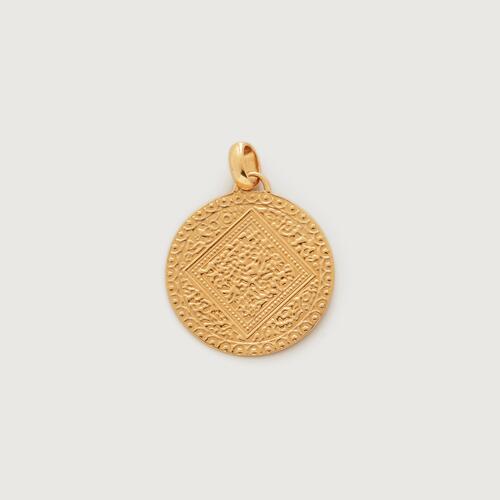 Gold Vermeil Marie Pendant