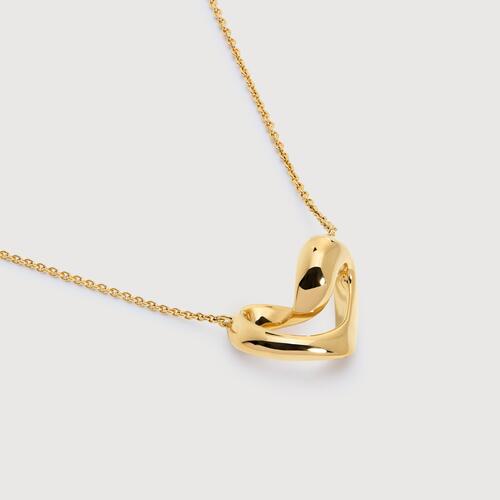 Gold Vermeil Infinity Heart Chain Necklace