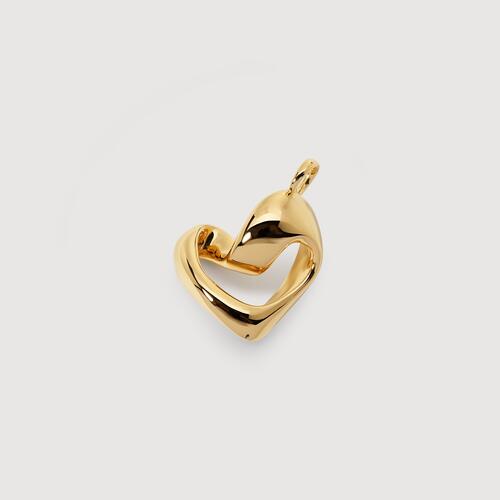 Gold Vermeil Infinity Heart Pendant