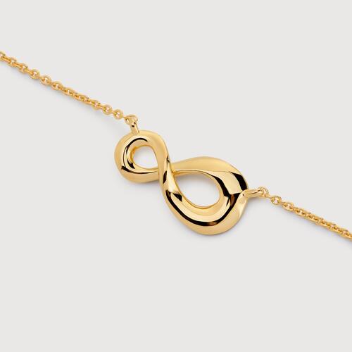 Gold Vermeil Infinity Chain Necklace