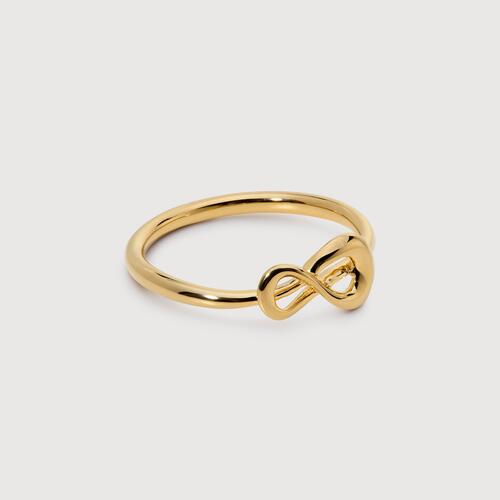 Gold Vermeil Infinity Ring