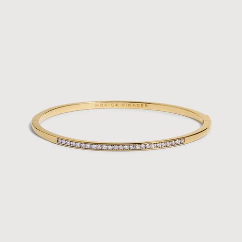 Gold Vermeil Essential Diamond Bangle - Lab Grown Diamond