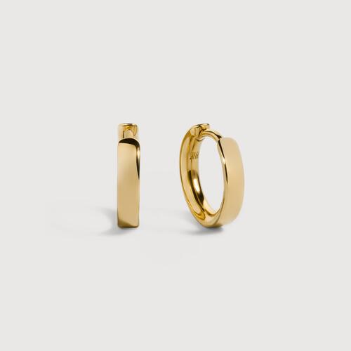 Gold Vermeil Essential Huggie Earrings