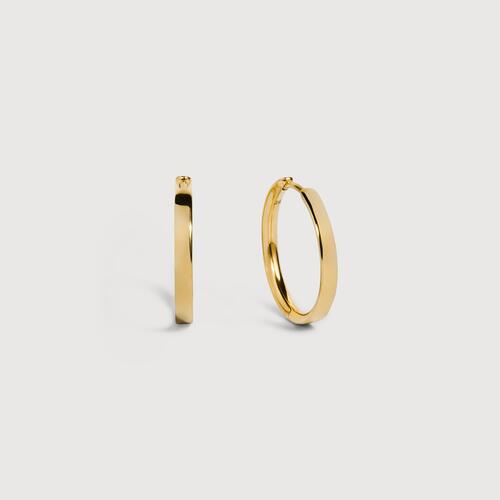 Gold Vermeil Essential Small Hoop Earrings