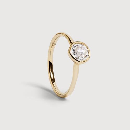 Gold MV Siren™ Solitaire Diamond 0.5ct Ring - Lab Grown Diamond
